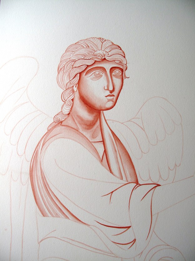 Gabriel with a softer face