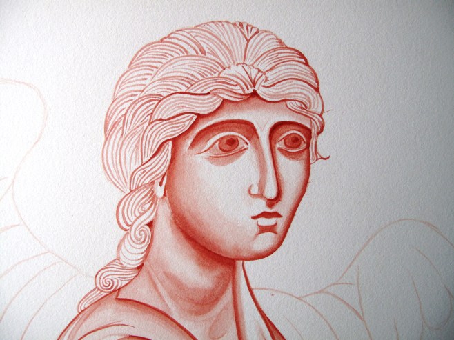 Adding shading to define the forms