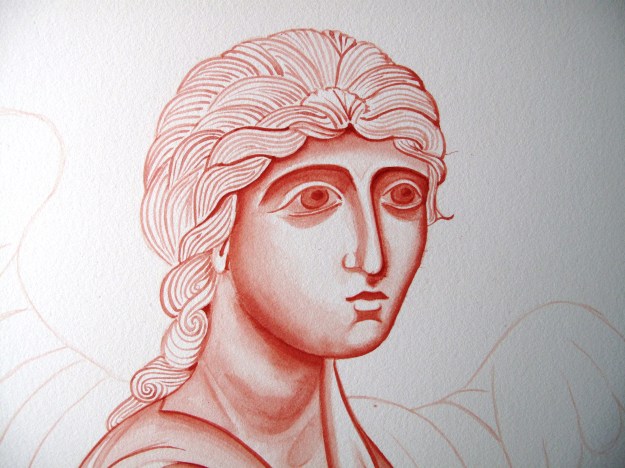 Adding shading to define the forms