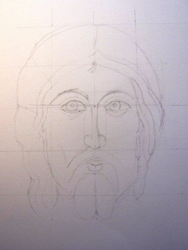 pencil sketch of the mandilion