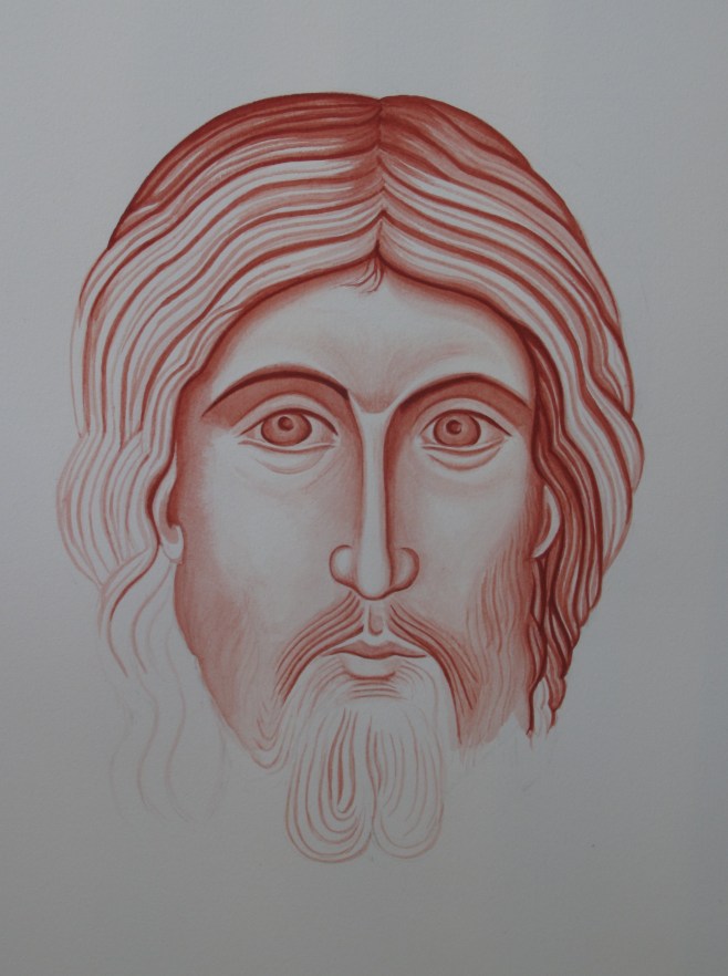 Building up the image in light washes