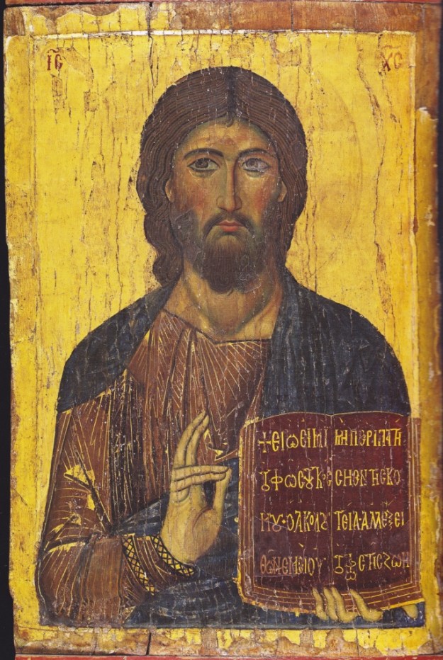icon of Sinai Christ Pantocrator