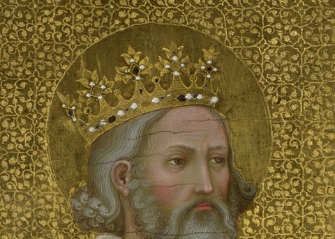 Crown detail Edward Confessor