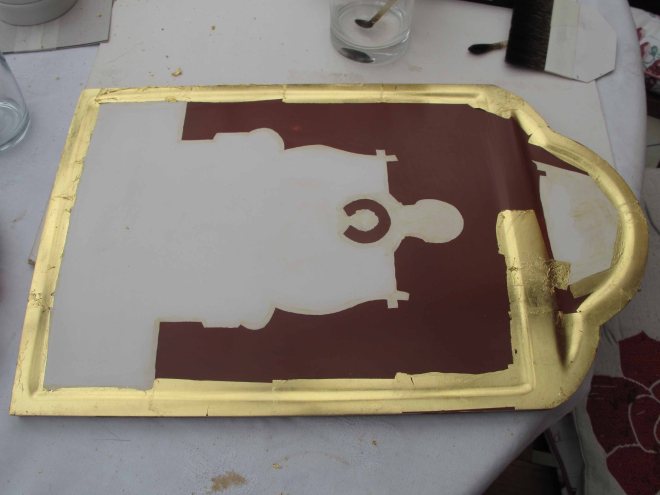 raised border gilding