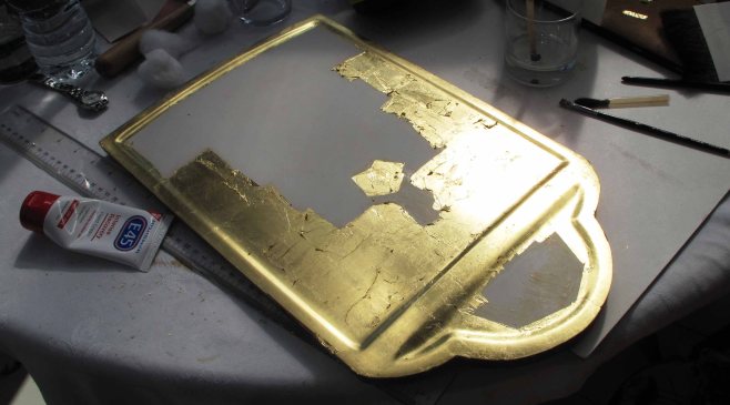 gilding a triptcyh