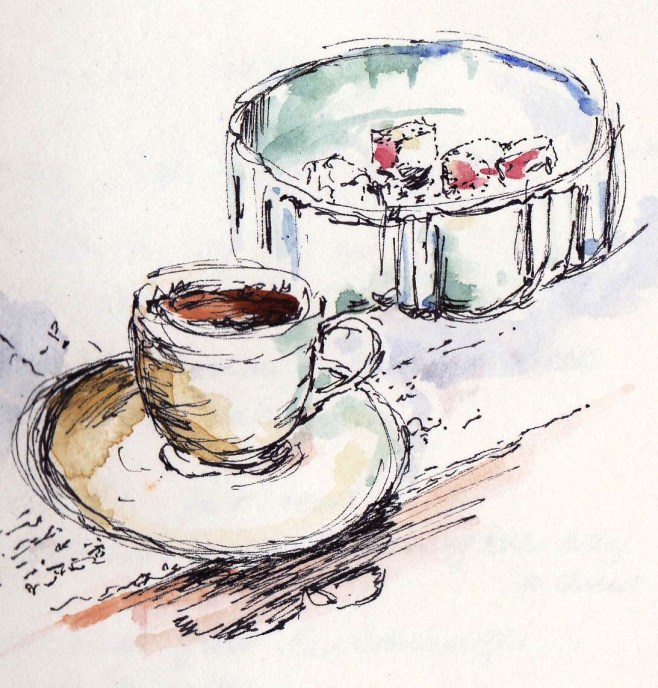 Hospitality from Harry at the Vlatadon Monastery