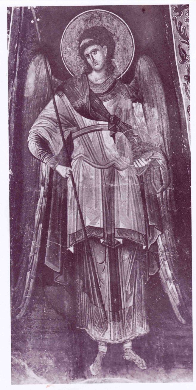 angle of Chora black and white