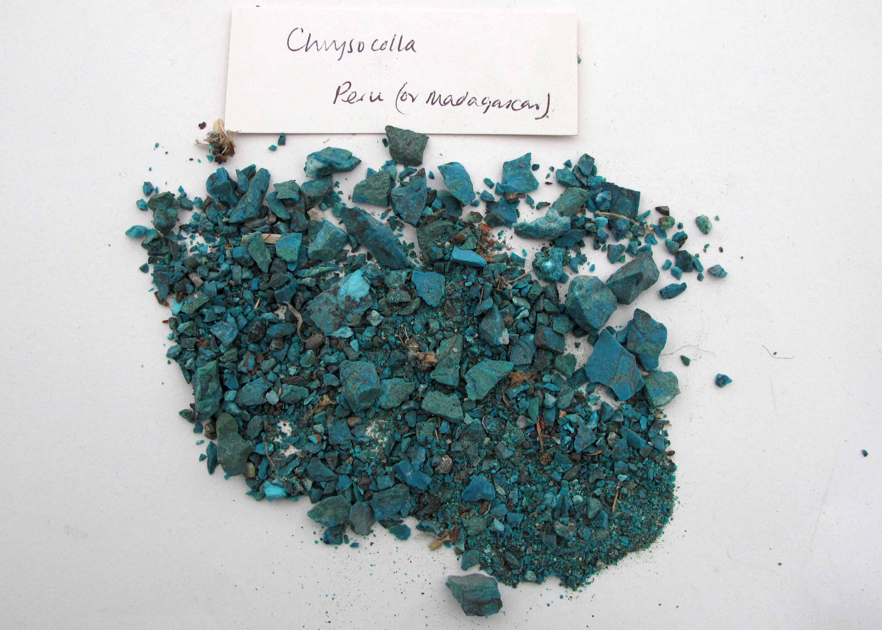 1 Chrysocolla rough stones