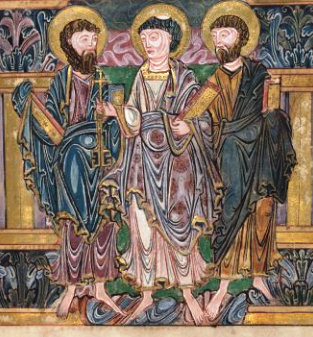 f4r St Peter and 2 apostles crop brit Library