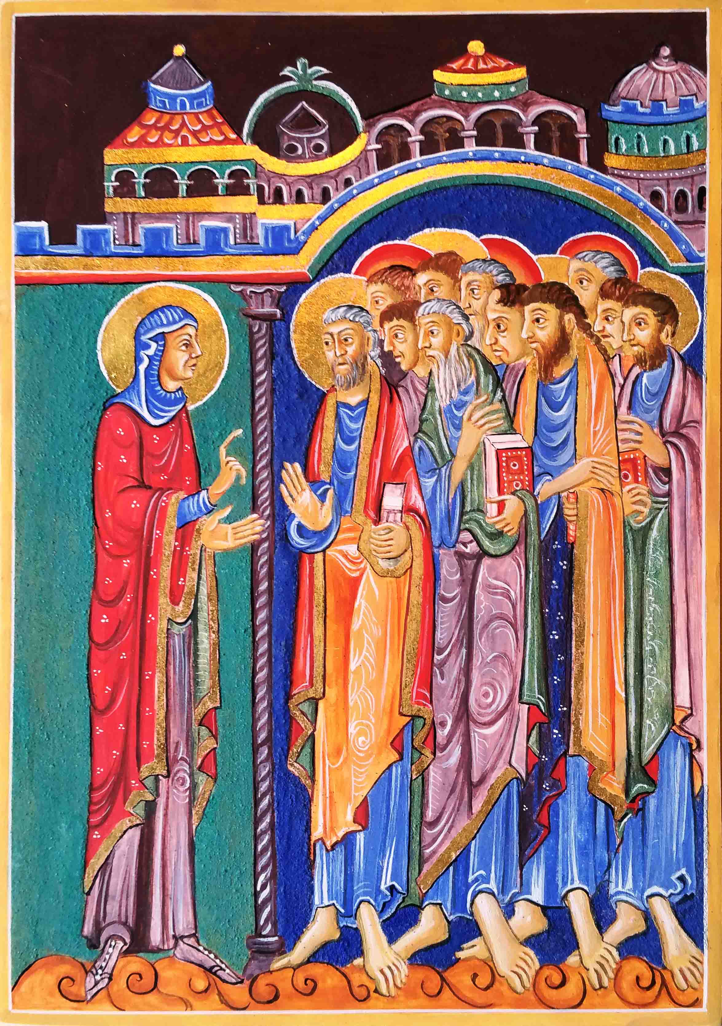 8 St ALbans Psalter Magdalene announces news