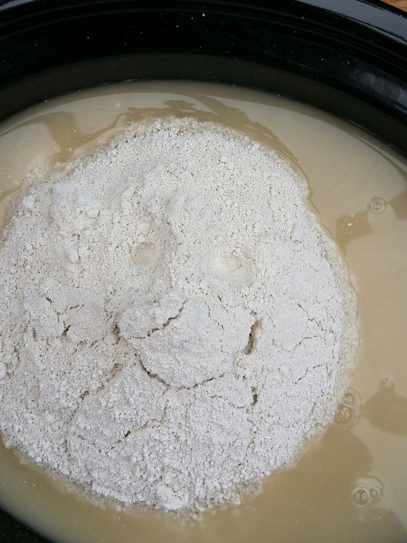 rabbit size to make gesso for icons