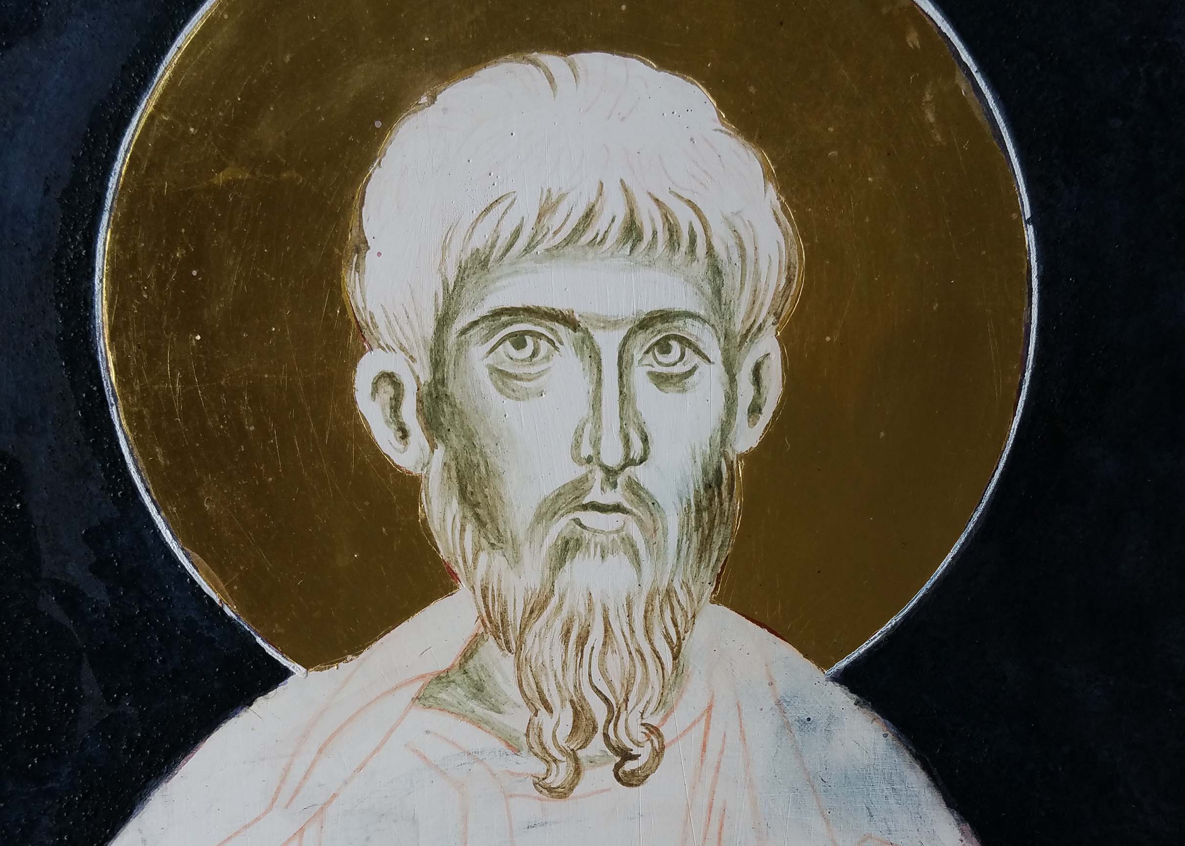 St Jude's face underpainting