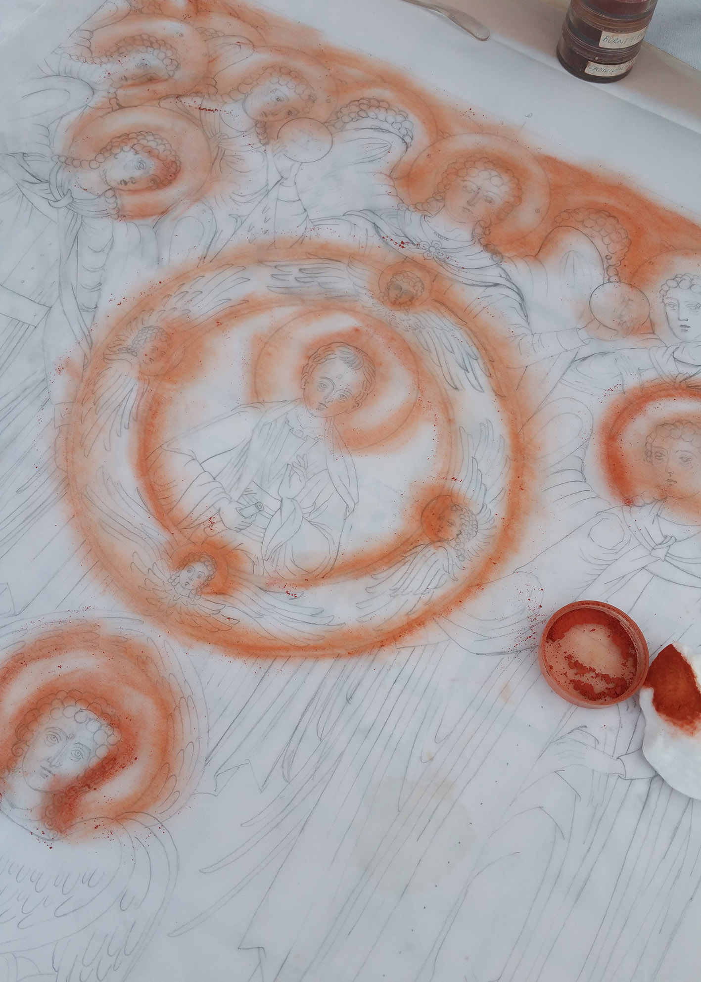 transcribing drawing