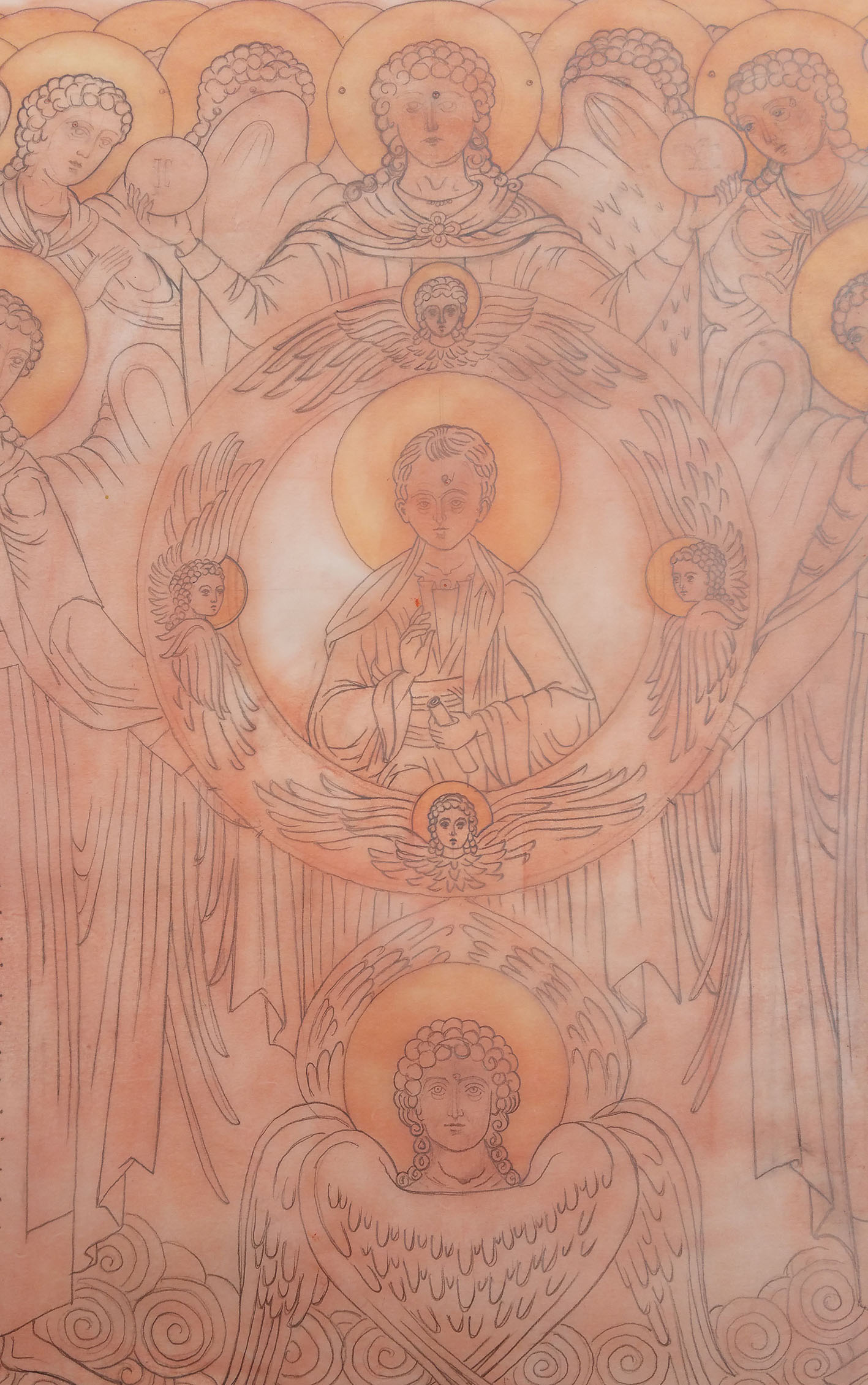 transfer of whole drawing